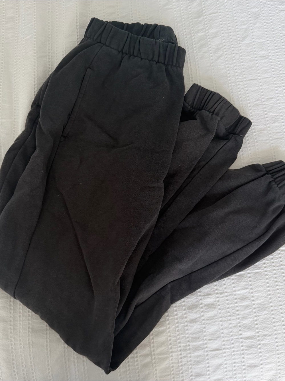 Brandy Melville Black Jogger Track Pants